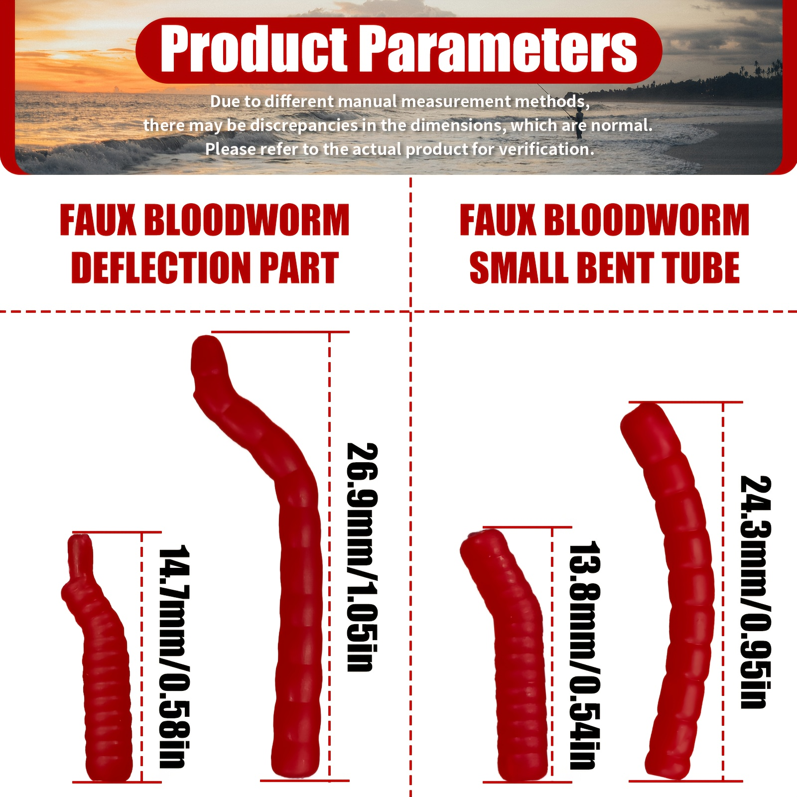 Red Artificial Bloodworm Hook  - огляд і ціна Aglaonema Red