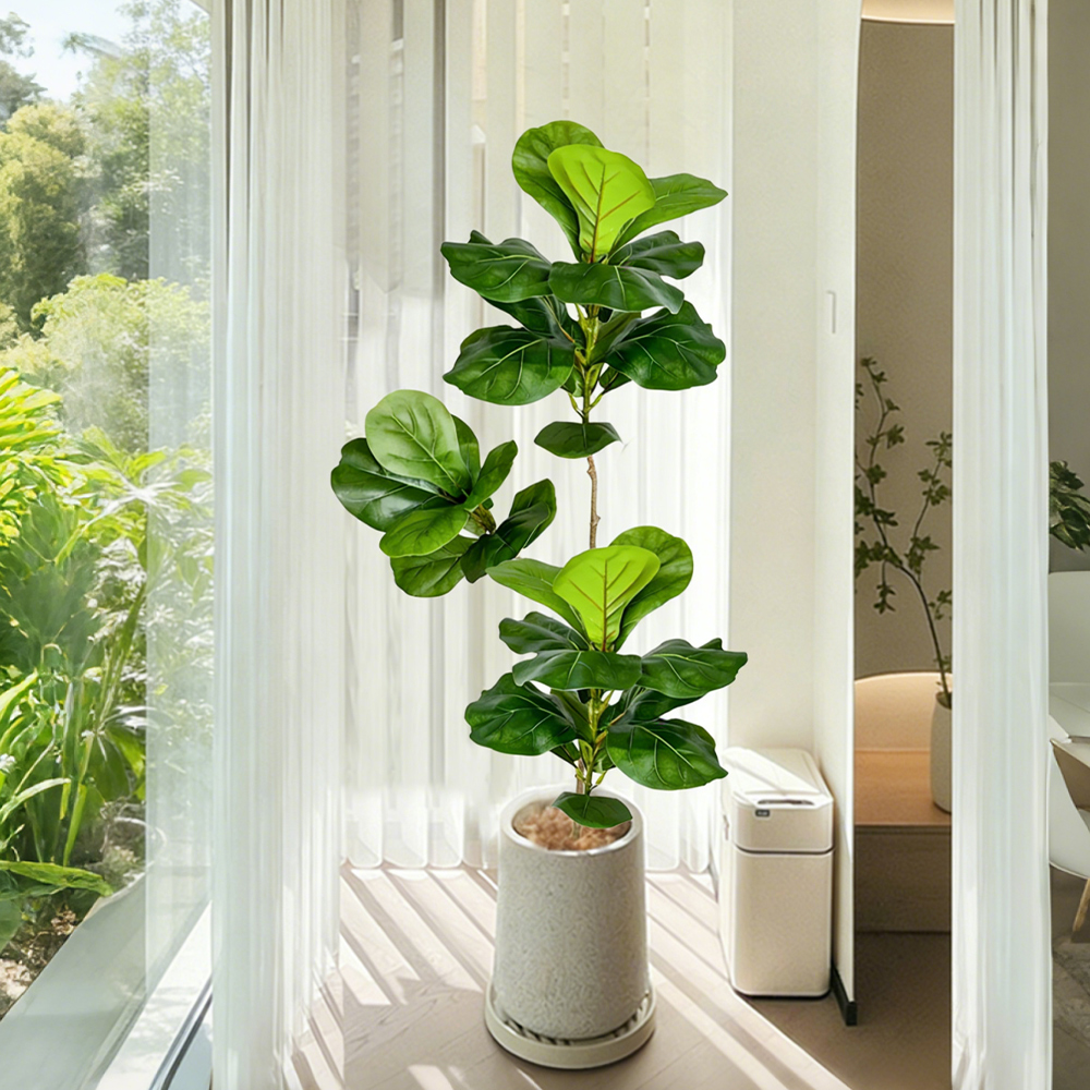 70-135cm Large Artificial Fidd - огляд і ціна Ficus Lyrata Tree