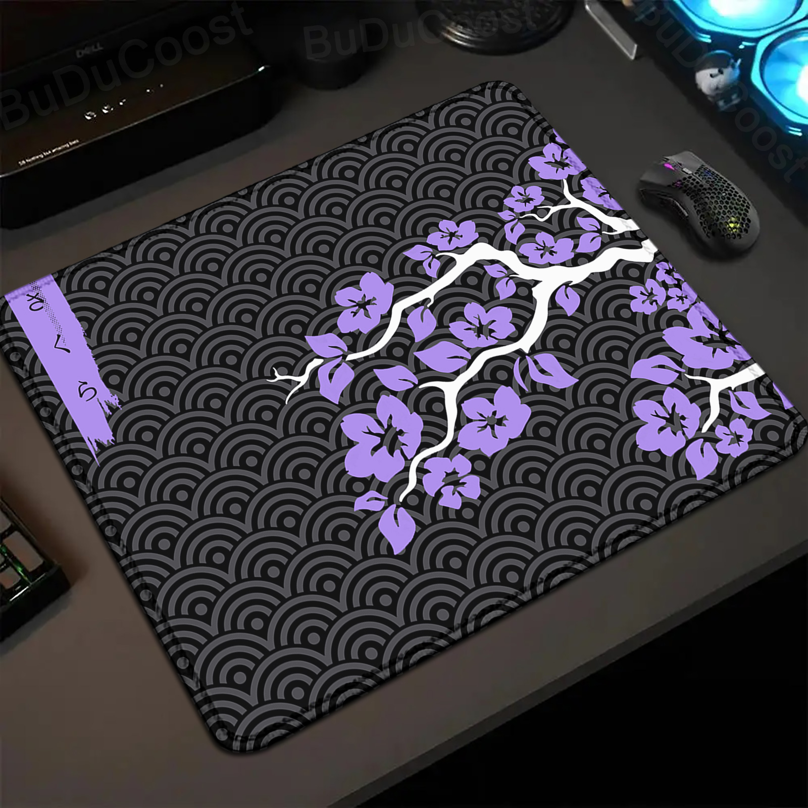 Small Size Mousepad Sakura Art - огляд і ціна Tradescantia Purple