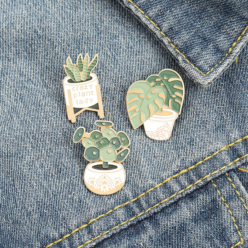 Potted Plant Brooch Monstera A - огляд і ціна Aloe Vera Pot