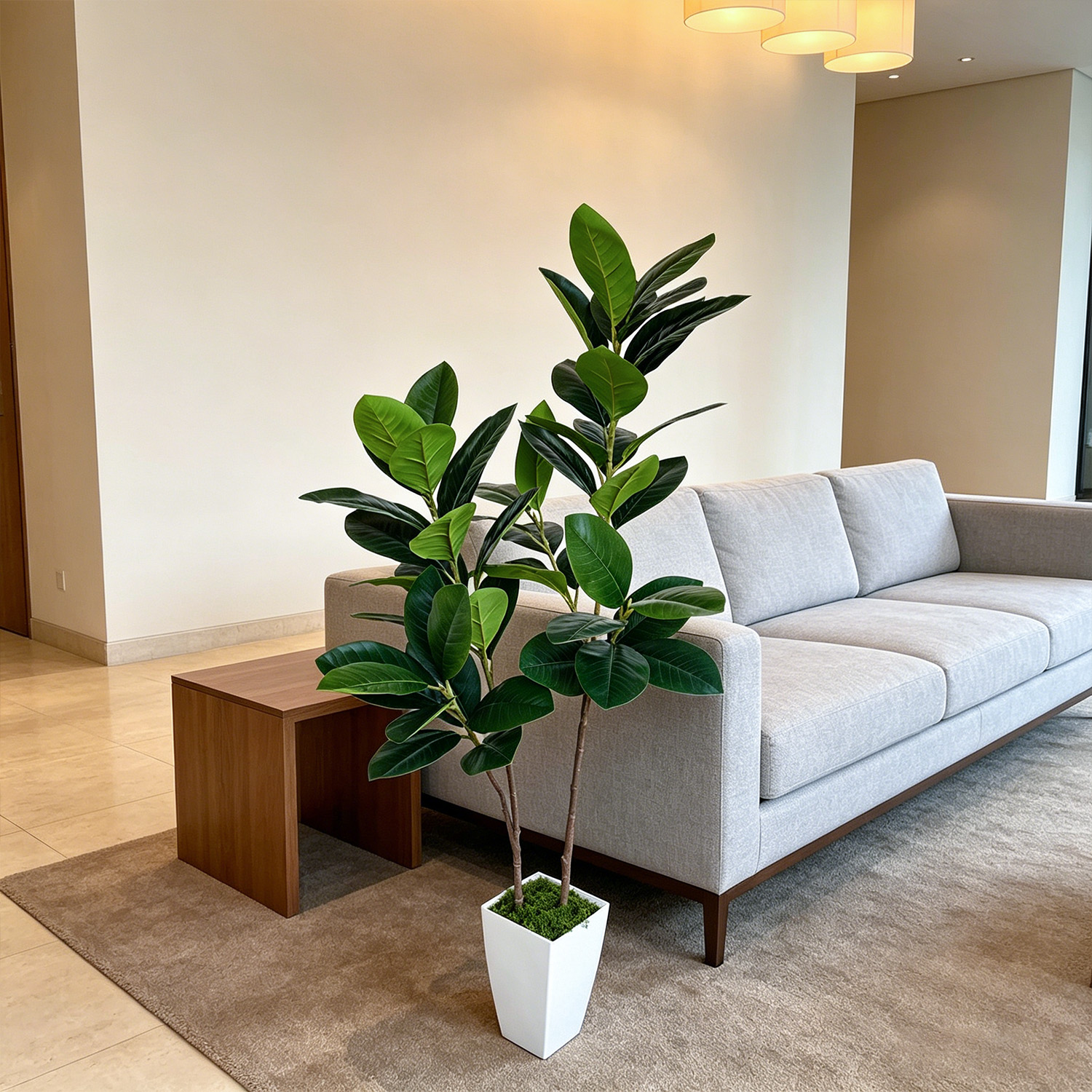 130cm/4.3ft Artificial Ficus L - огляд і ціна Ficus Lyrata Tree