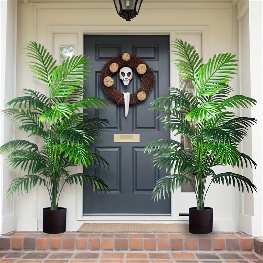 24 Leaves Areca Palm Artificia - огляд і ціна Dracaena Marginata