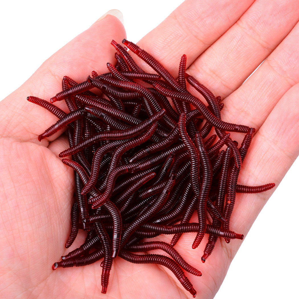 20PCS-100PCS 3.5cm 0.15g Soft  - огляд і ціна Aglaonema Red