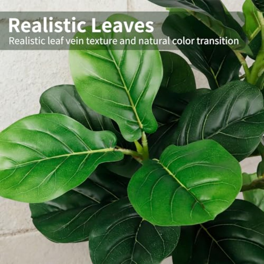 5Feet Artificial Fiddle Leaf F - огляд і ціна Ficus Lyrata Tree