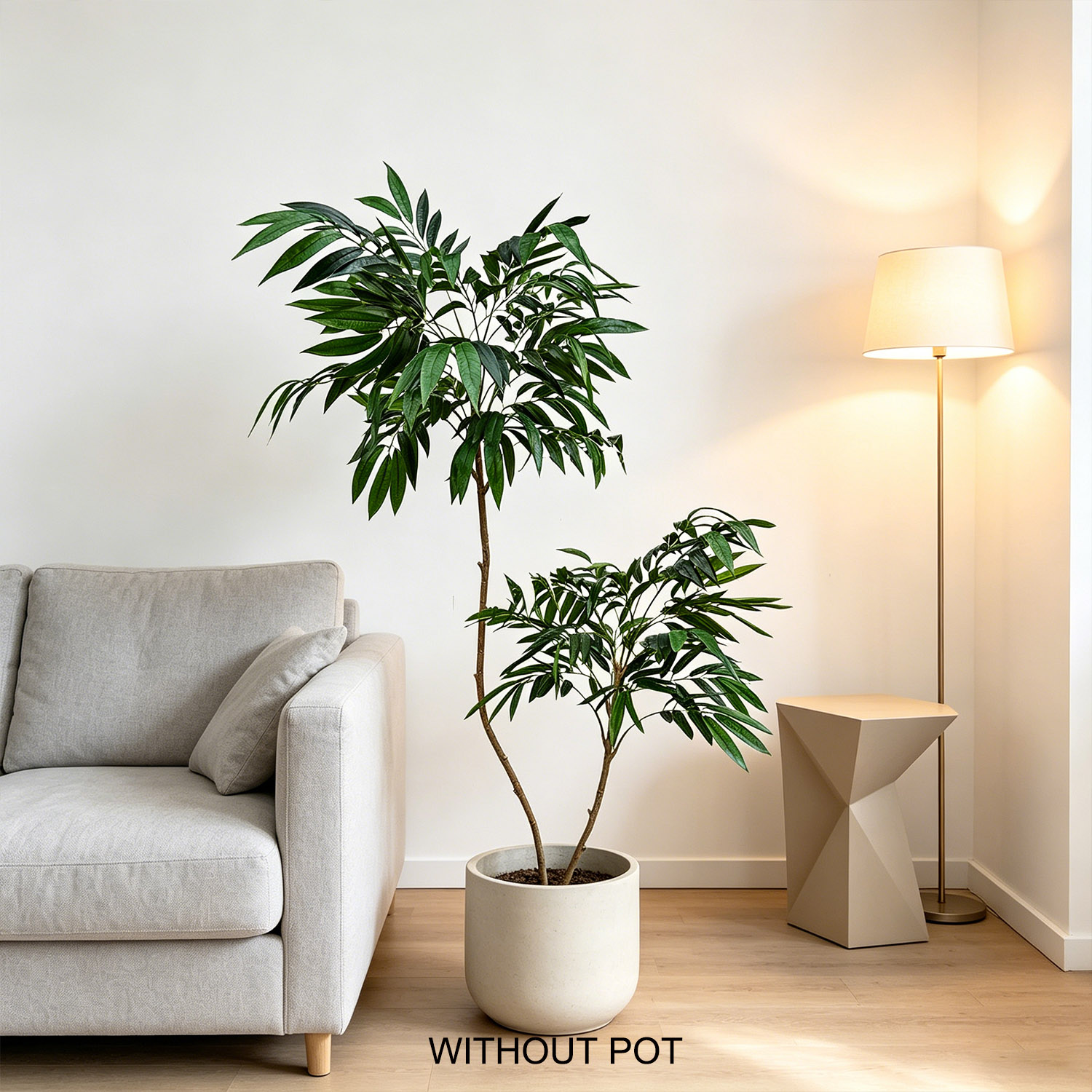 65-210cm/6.9ft Artificial Will - огляд і ціна Ficus Lyrata Tree