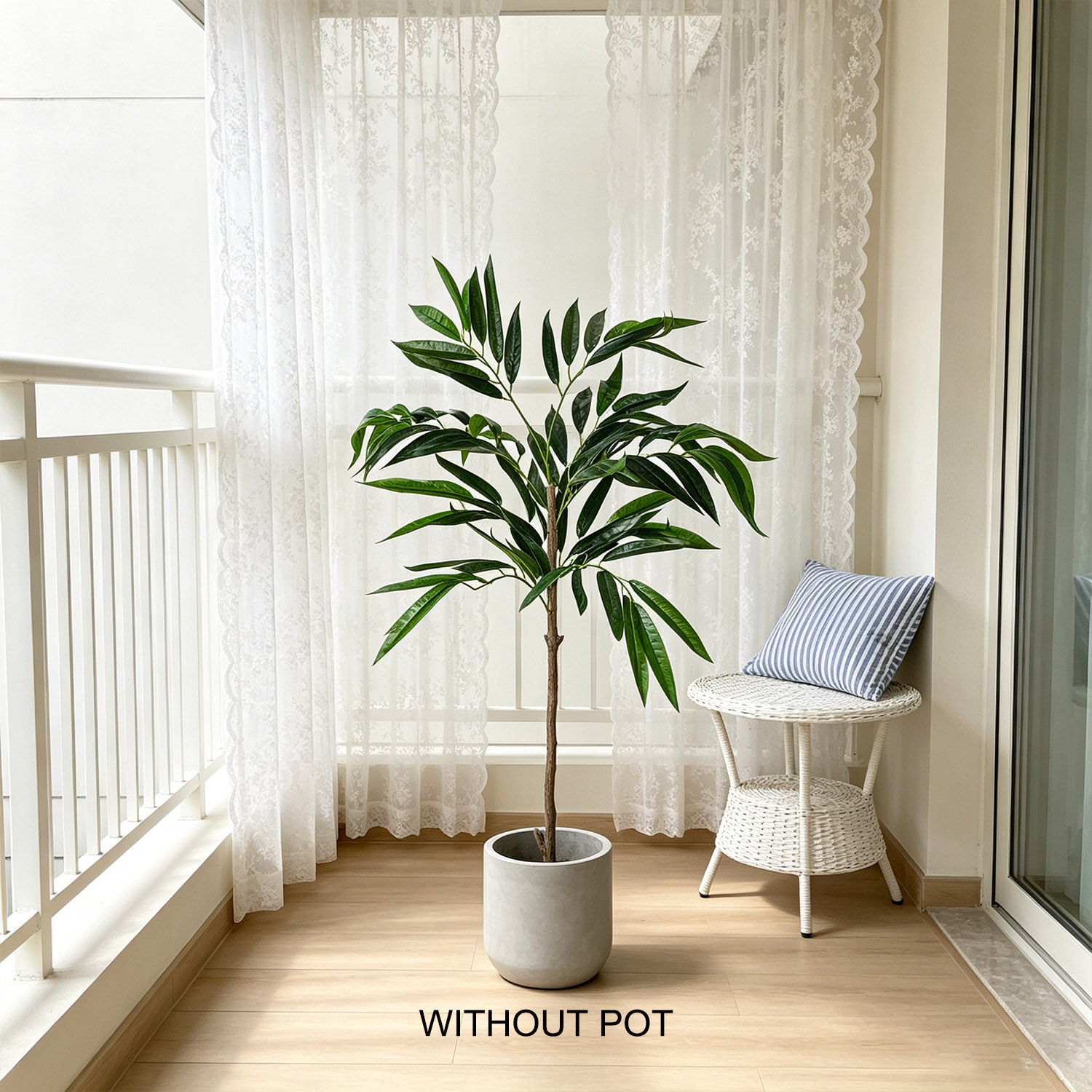 65-210cm/6.9ft Artificial Will - огляд і ціна Ficus Lyrata Tree